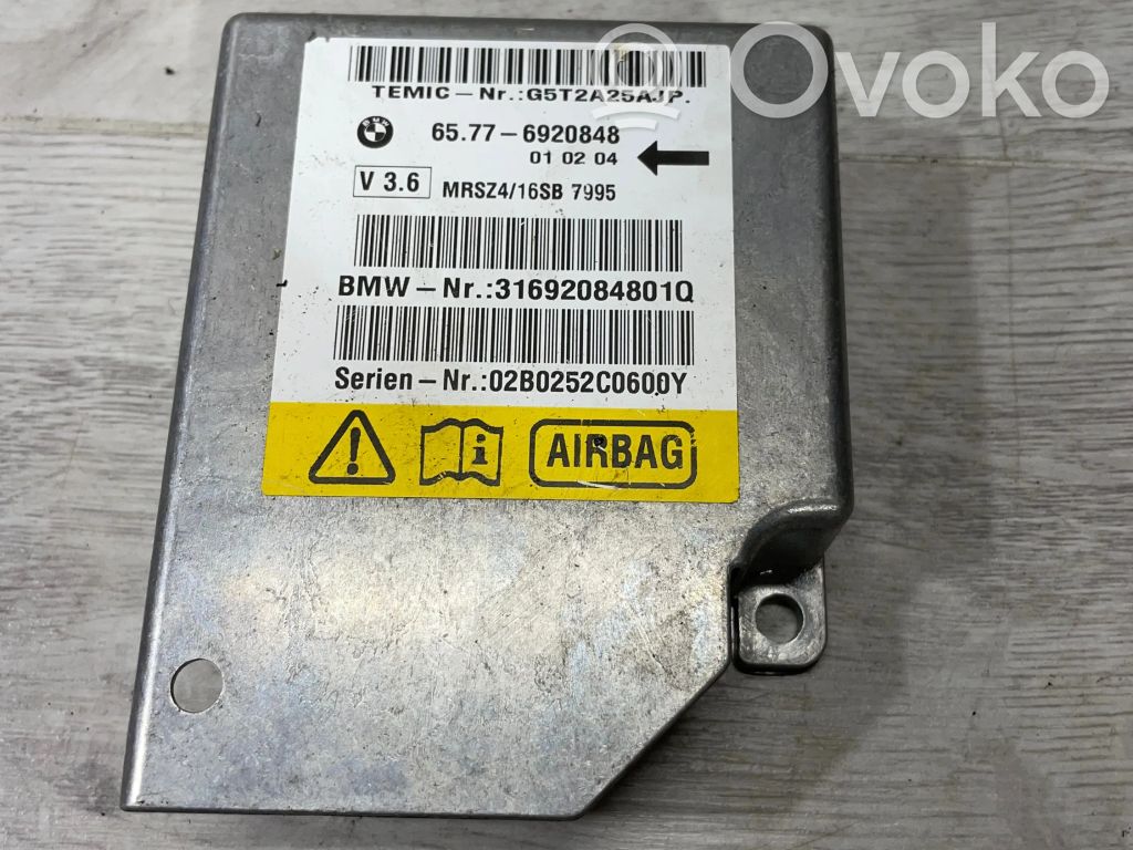 BMW 5 E39 Airbag control unit/module 