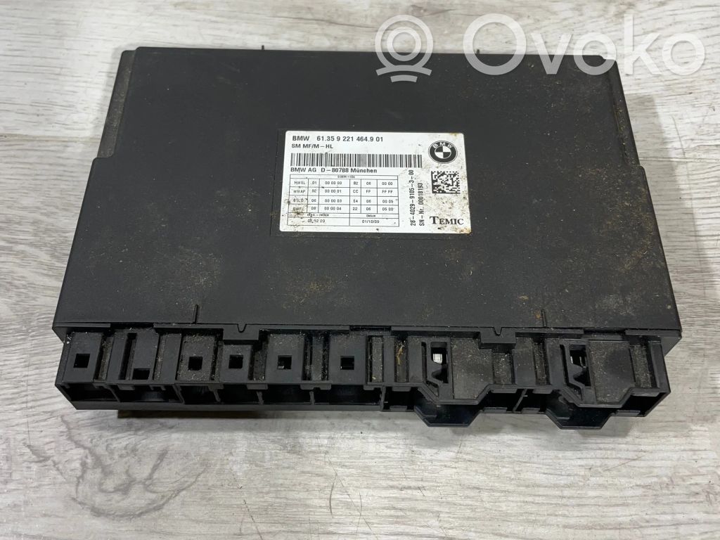 BMW 5 GT F07 Module de commande de siège 