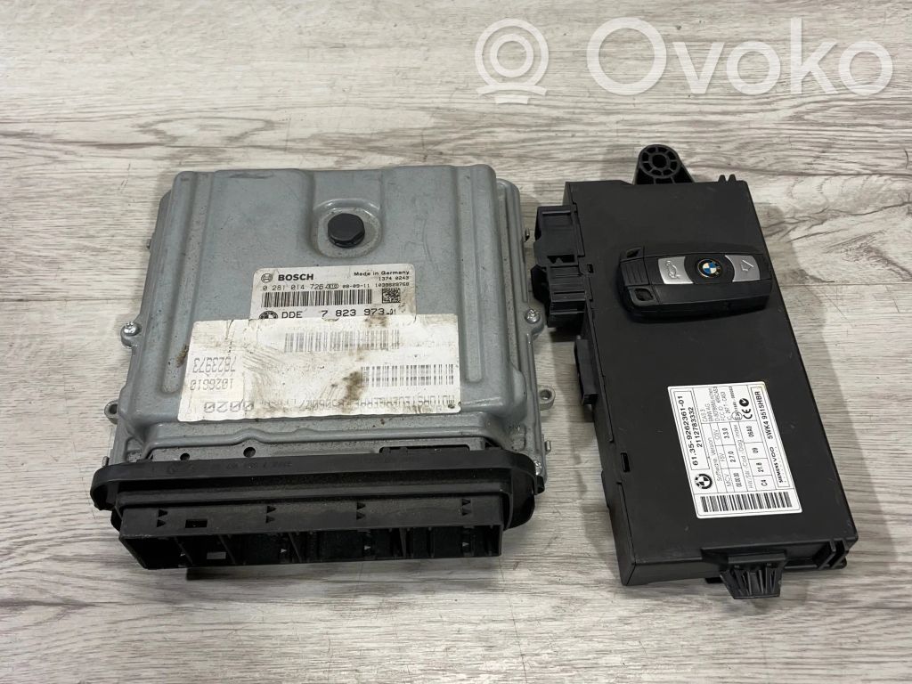 BMW 3 E90 E91 Engine ECU kit and lock set 