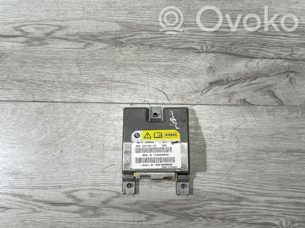 Airbag control unit/module   6942099,65776942099,S1694209901L,694269