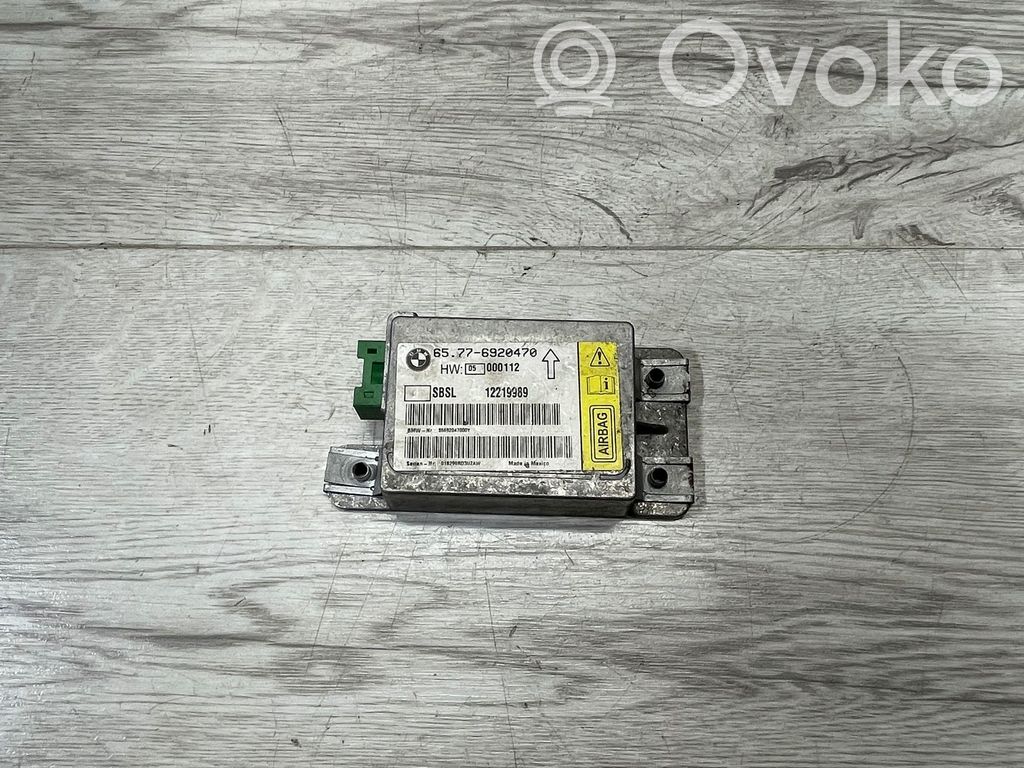 Airbag control unit/module   6920470,65776920470,12219989,000112