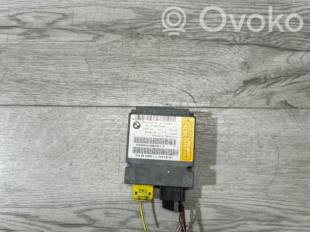 BMW 7 E65 E66 Airbag control unit/module 