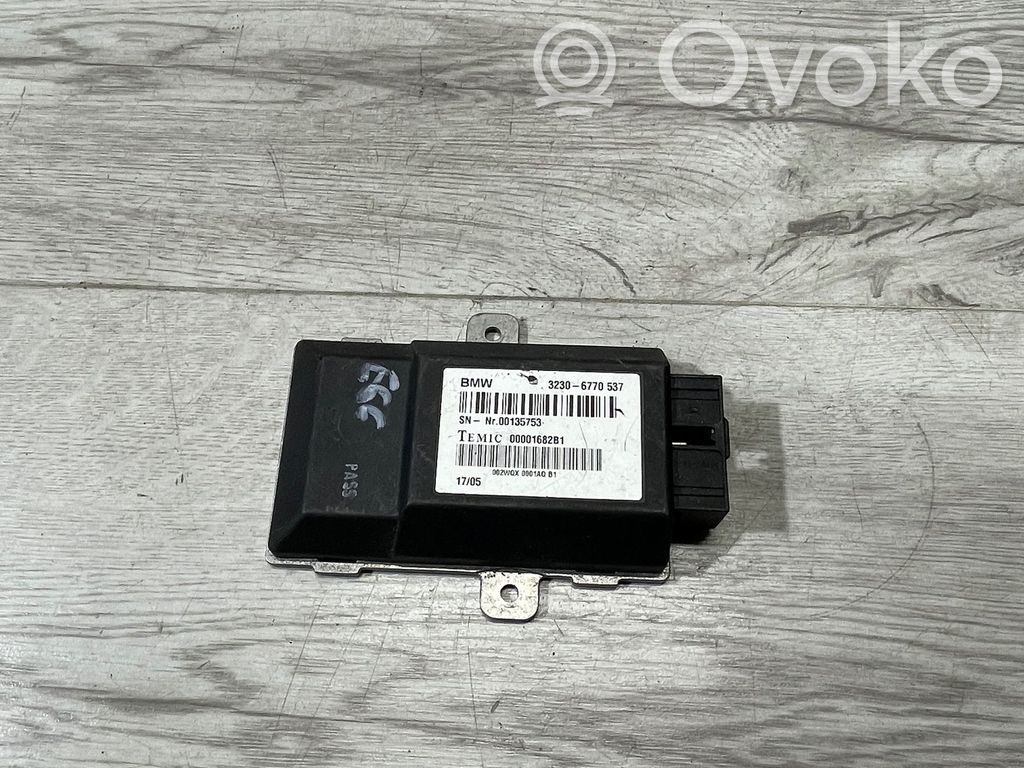 BMW 7 E65 E66 Vairo kolonėlės valdymo blokas 