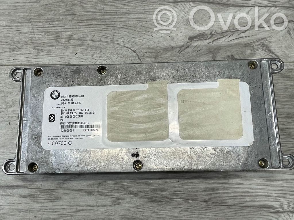 BMW 5 E60 E61 Bluetooth control unit module 