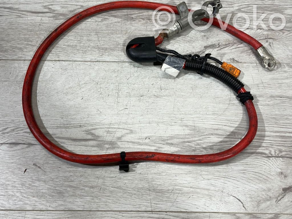 BMW 5 E60 E61 Pliusinis laidas (akumuliatoriaus) 