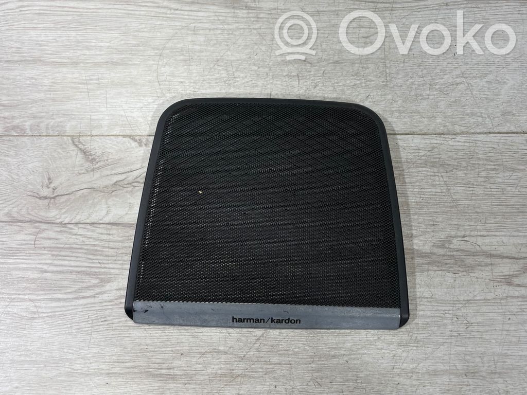 BMW 3 E46 Subwoofer-bassoelementin etusäleikkö/lista 