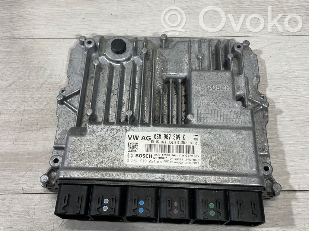 Engine control unit/module   06M907309K,0261S19024