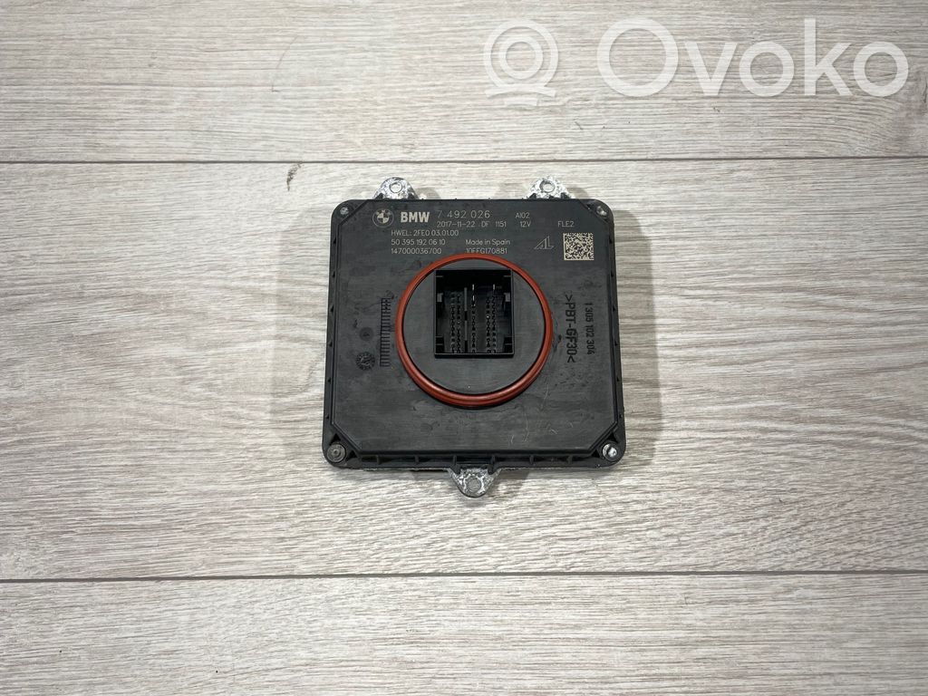 BMW 3 F30 F35 F31 Moduł sterujący statecznikiem LED 