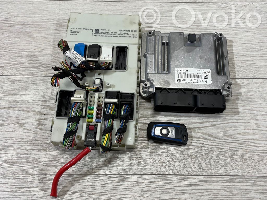 BMW 3 F30 F35 F31 Kit cu ECU motor și set închidere uși 