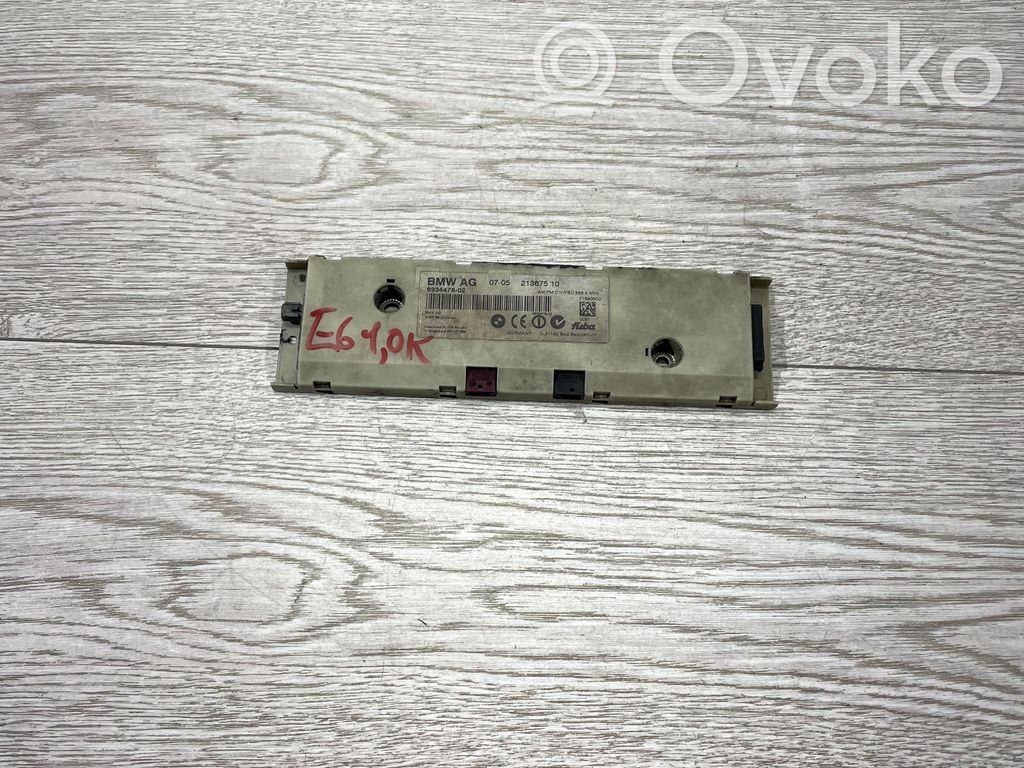 BMW 5 E60 E61 Antenos stiprintuvas 