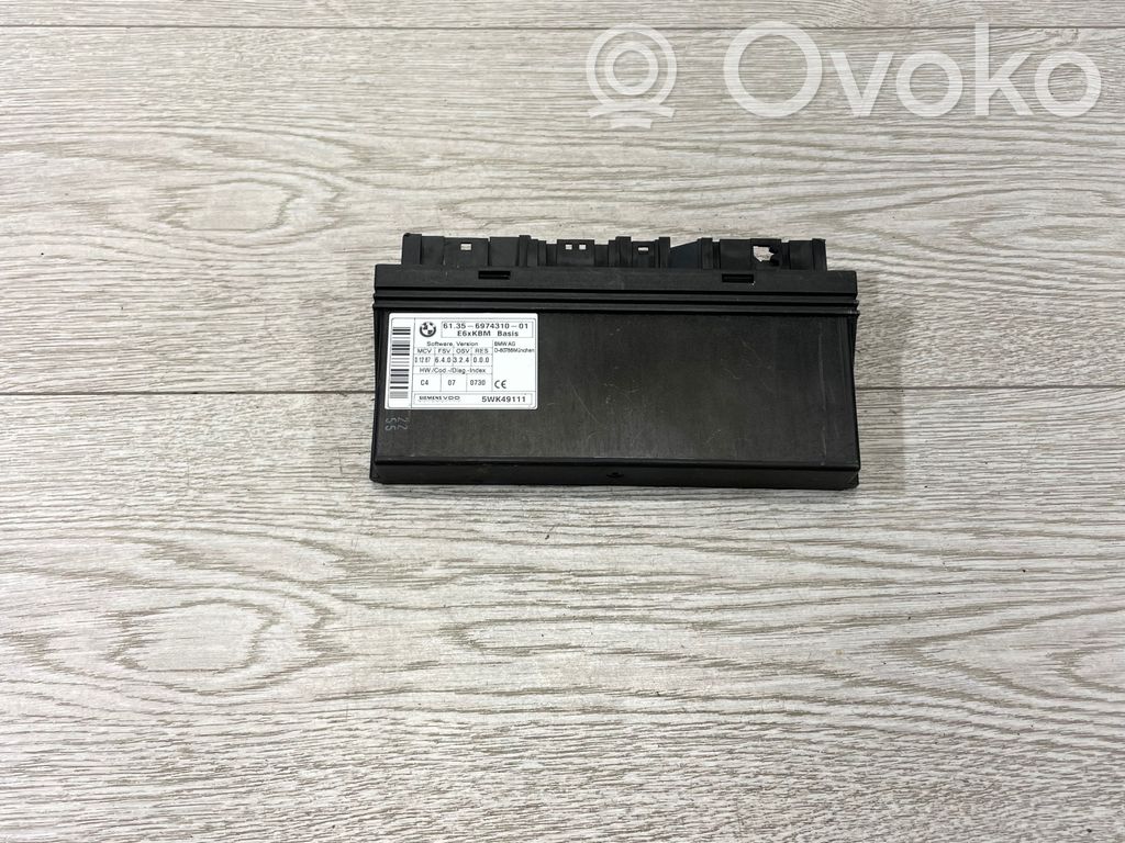 BMW 5 E60 E61 Komforta modulis 