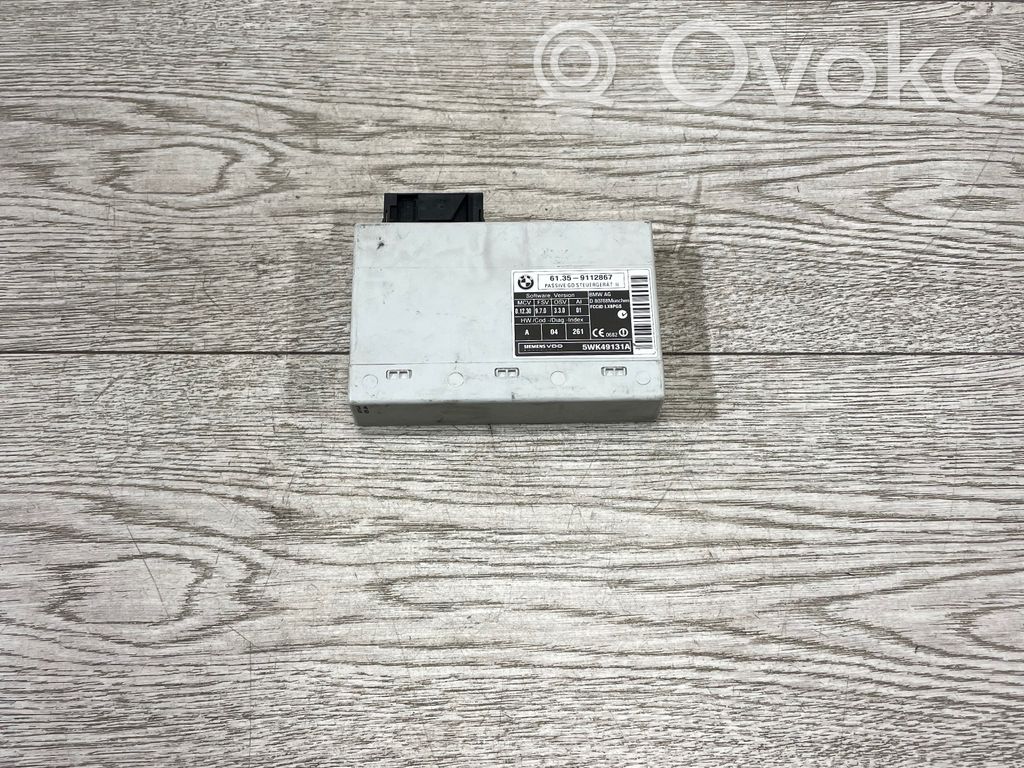 BMW 5 E60 E61 Keyless go vadības bloks 