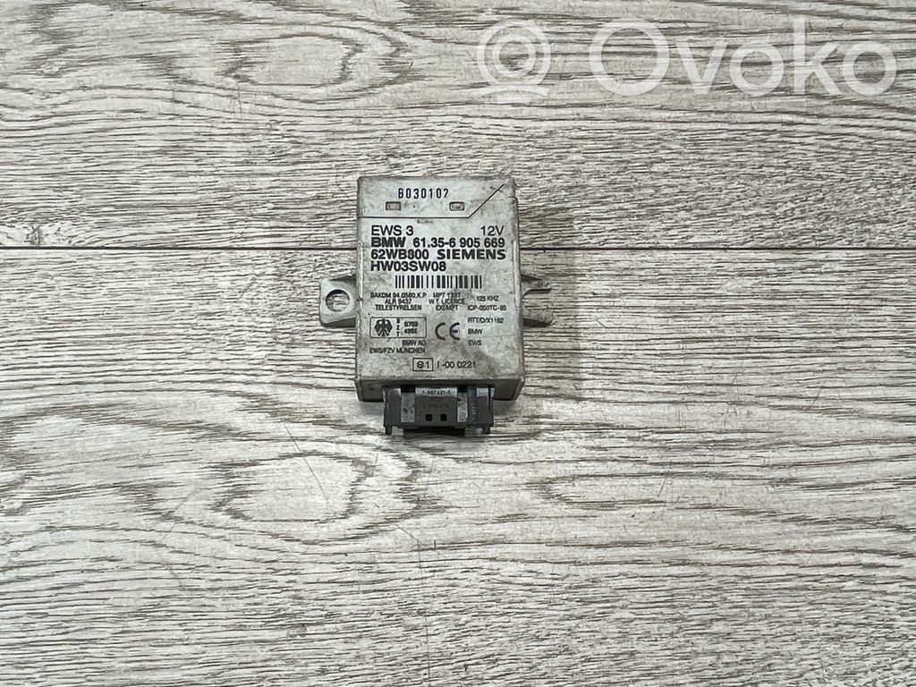 BMW 3 E46 Unitate/modul comandă imobilizator 