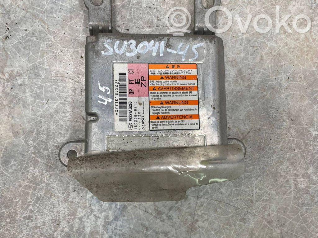 Subaru Legacy Airbag control unit/module 