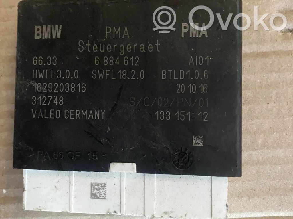 BMW i3 Sterownik / Moduł parkowania PDC 