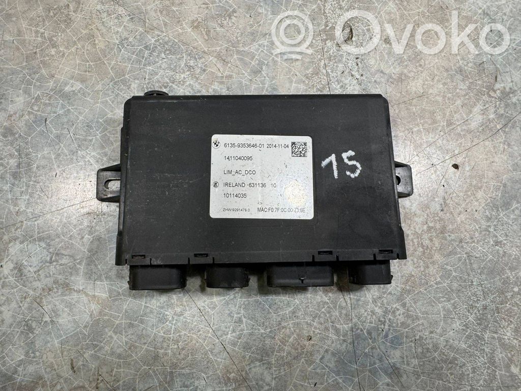 BMW i3 Other control units/modules 