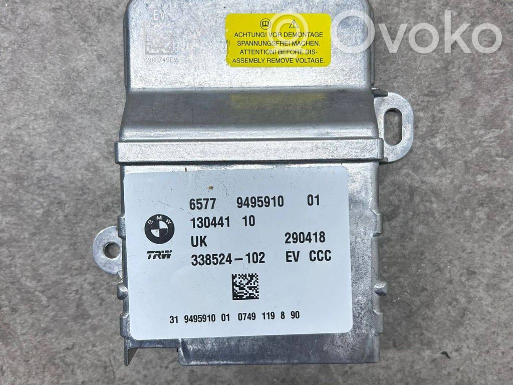 BMW i3 Airbag control unit/module 