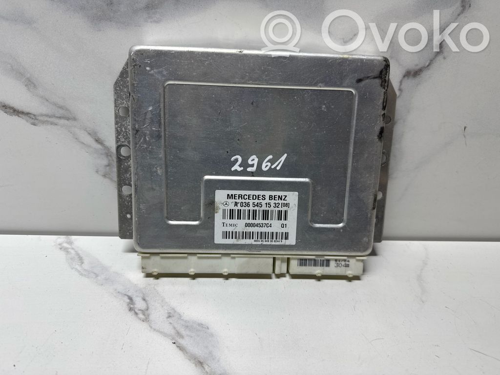 Module de commande suspension   A0365451532,00004537C4