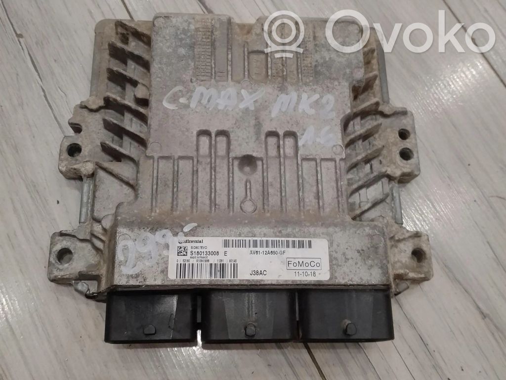 Ford C-MAX II Engine control unit/module ECU 