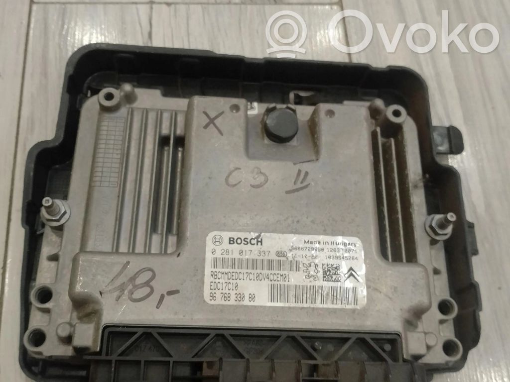 Citroen C3 Engine control unit/module ECU 