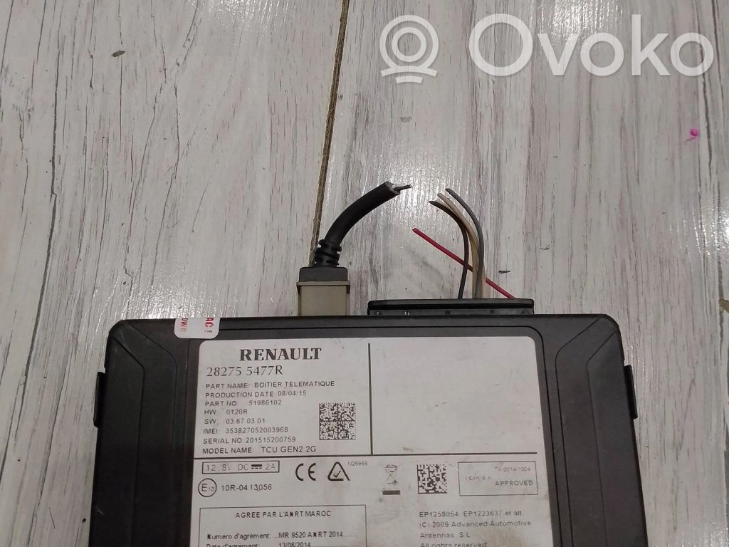 Opel Vivaro GPS navigation control unit/module 