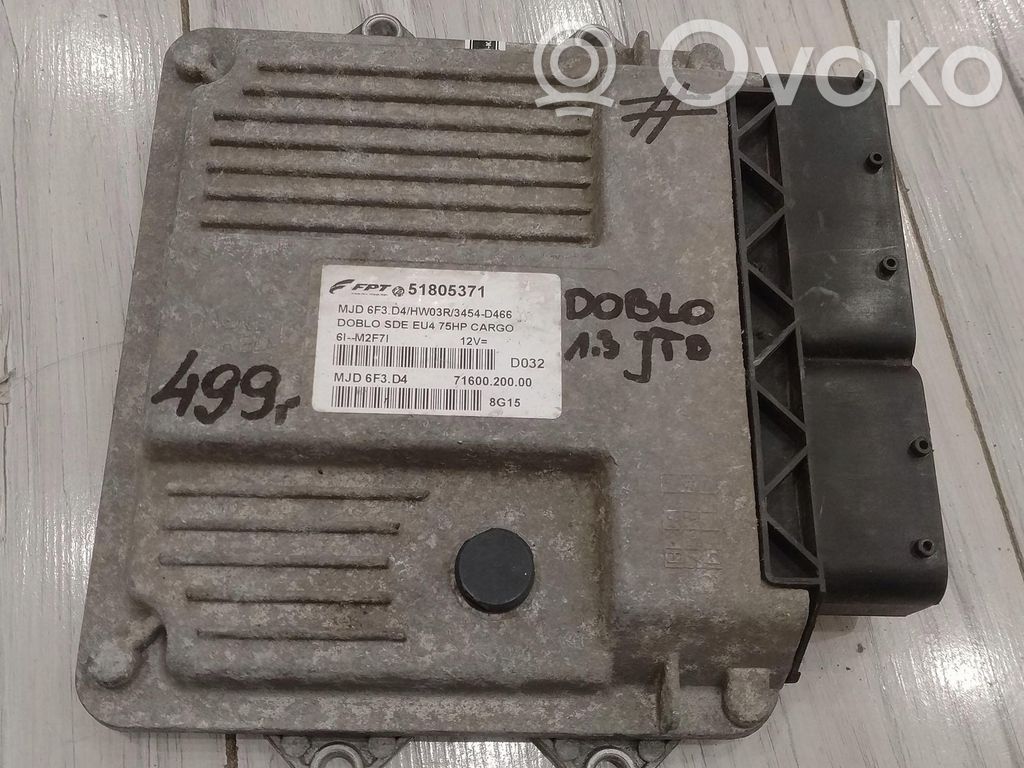 Fiat Doblo Engine control unit/module ECU 