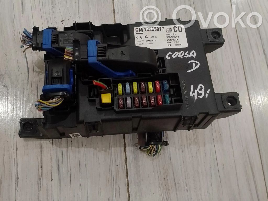 Opel Corsa D BSM vadības modulis 