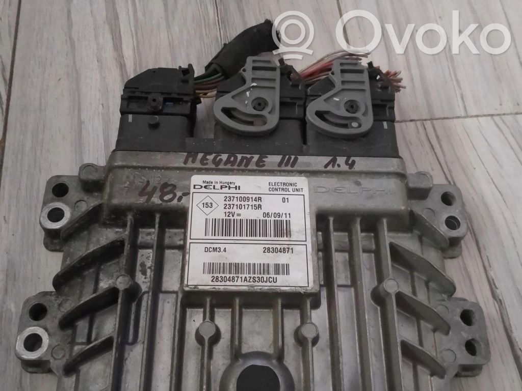 Renault Megane III Engine control unit/module ECU 