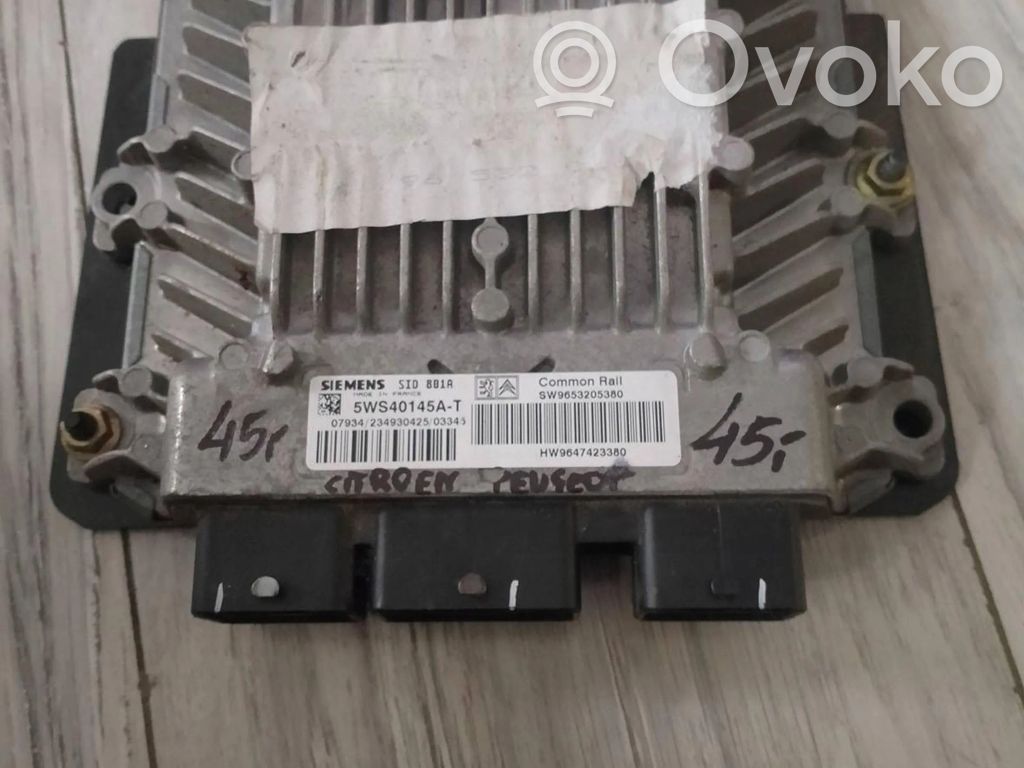 Peugeot 307 Engine control unit/module ECU 