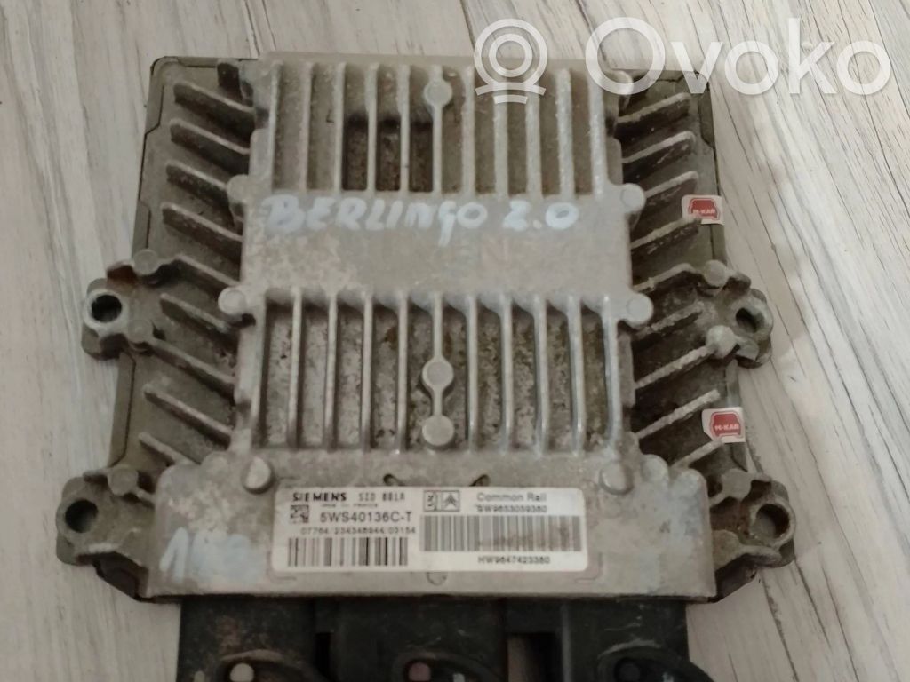 Citroen Berlingo Engine control unit/module ECU 