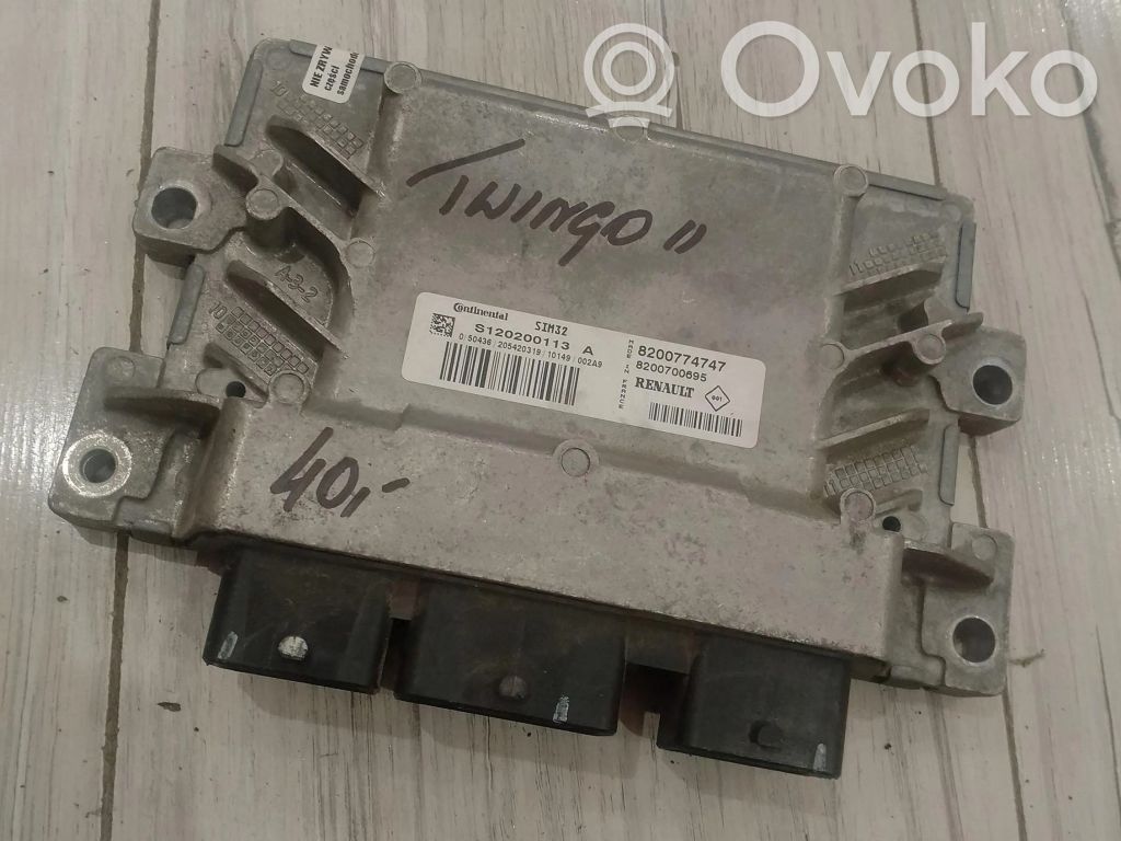Renault Twingo II Engine control unit/module ECU 