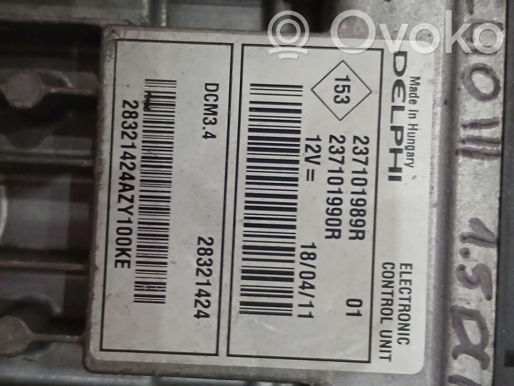 Renault Clio III Engine control unit/module ECU 
