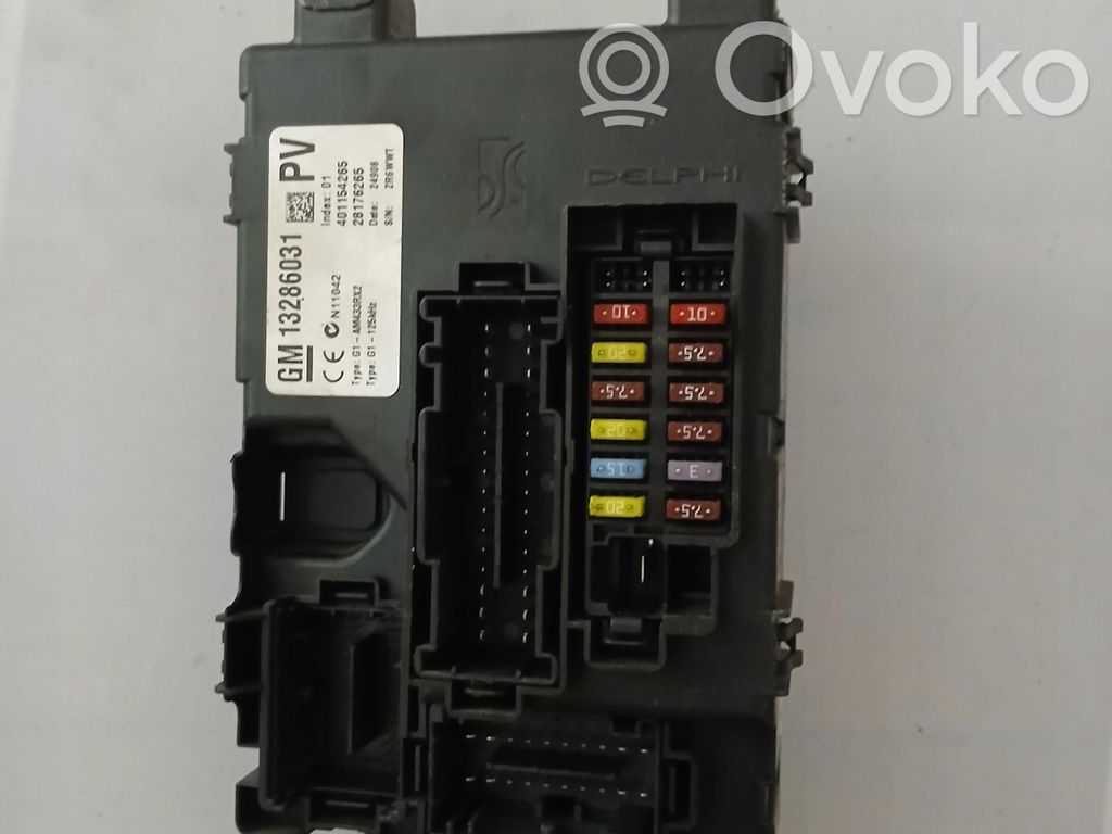 Opel Corsa D Komforto modulis 