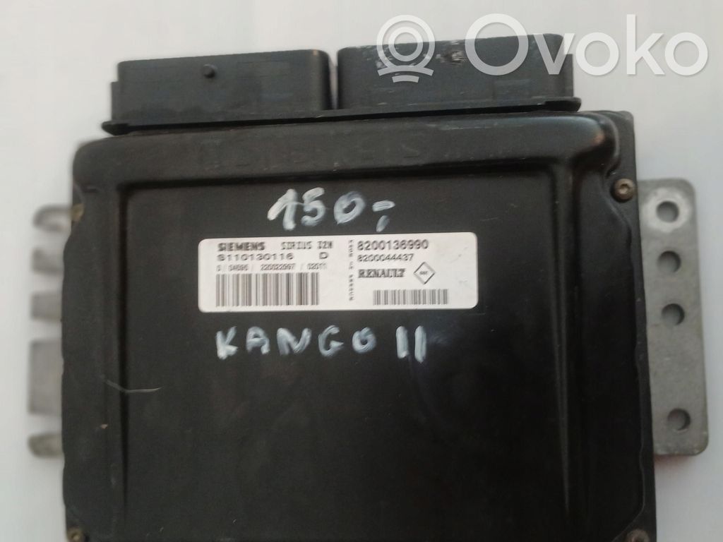 Renault Kangoo II Engine control unit/module ECU 