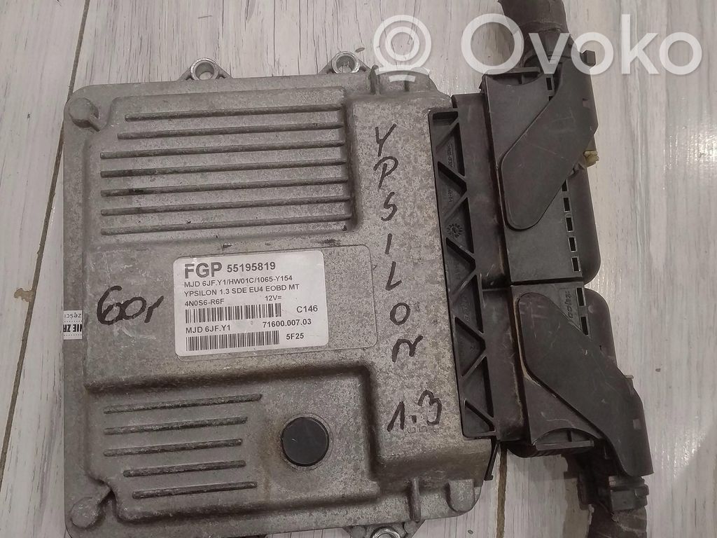 Lancia Ypsilon Engine control unit/module ECU 