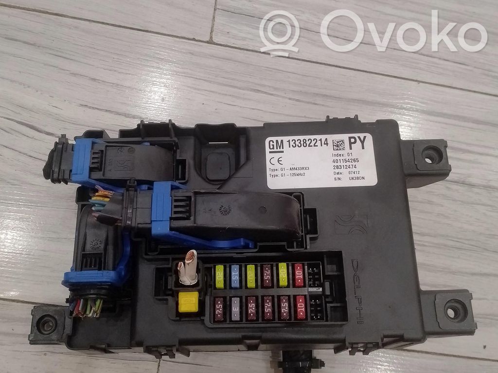 Opel Corsa D Fuse box set 