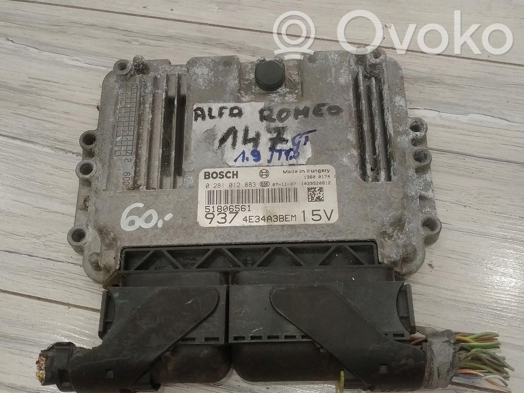 Alfa Romeo 147 Engine control unit/module ECU 