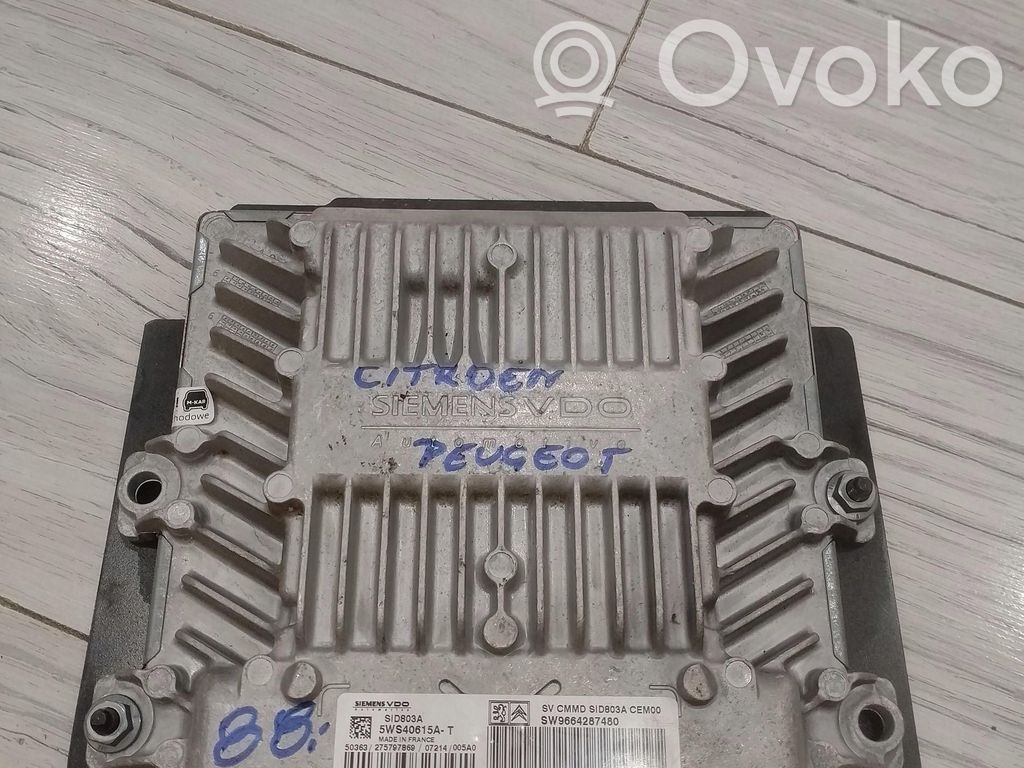 Citroen C4 Grand Picasso Engine control unit/module ECU 