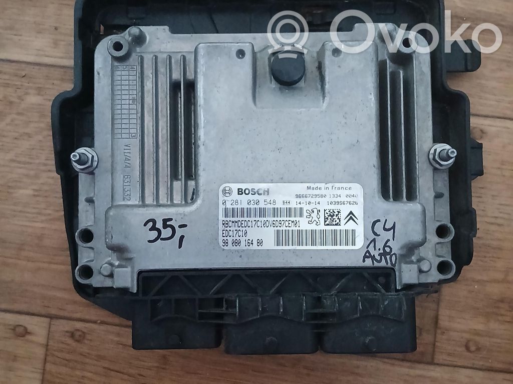 Citroen C4 Grand Picasso Engine control unit/module ECU 