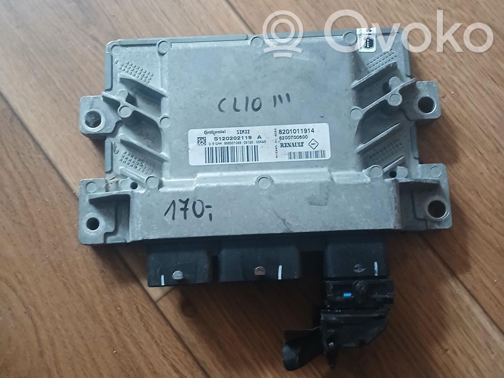 Renault Clio III Engine control unit/module ECU 