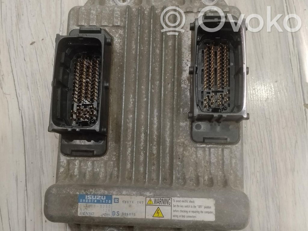 Opel Meriva A Engine control unit/module ECU 