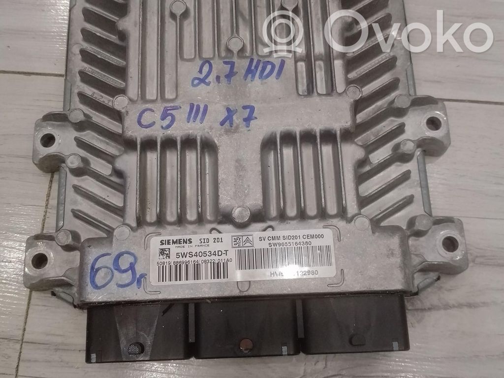 Citroen C5 Engine control unit/module ECU 