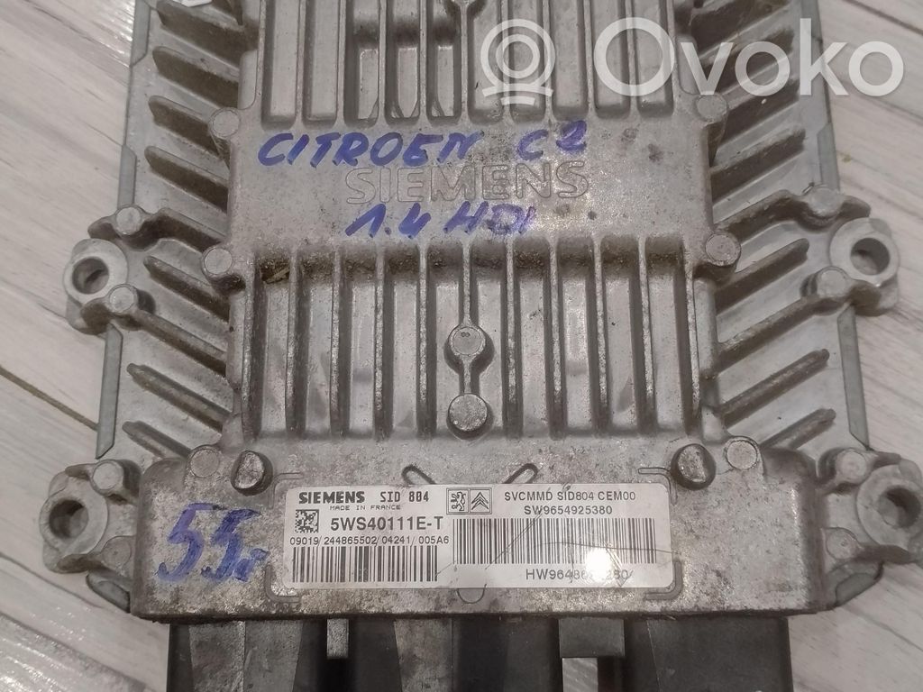 Citroen C2 Engine control unit/module ECU 