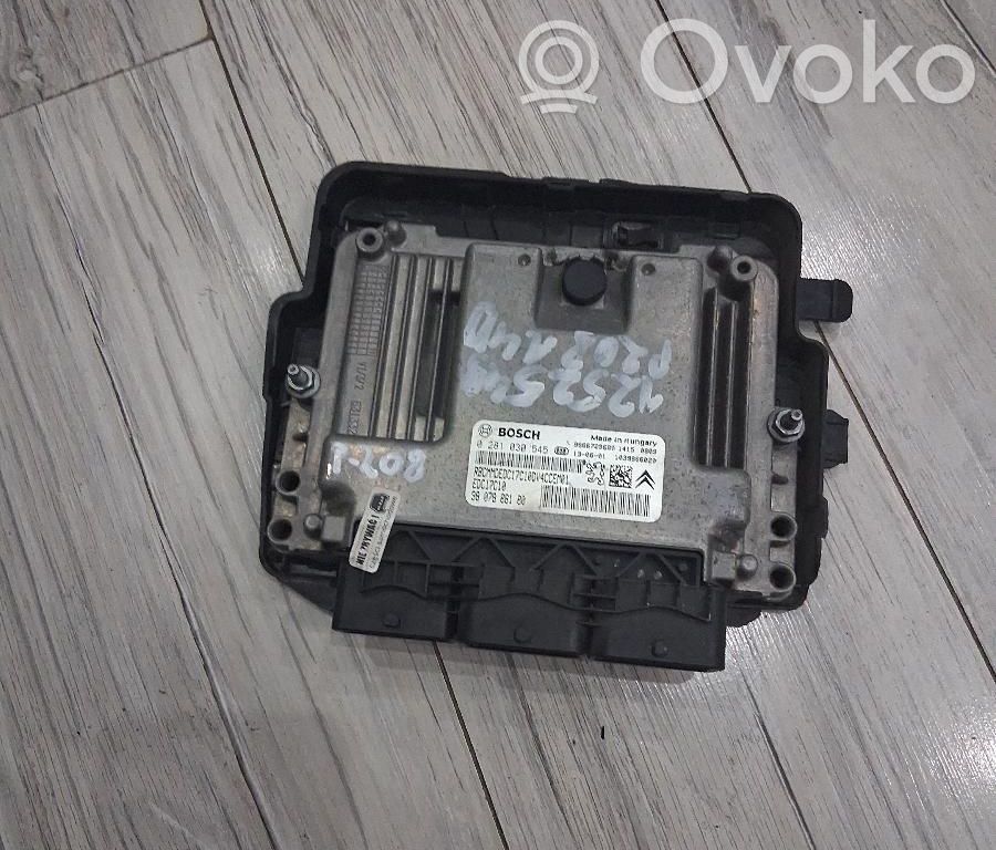 Peugeot 208 I Engine control unit/module ECU 
