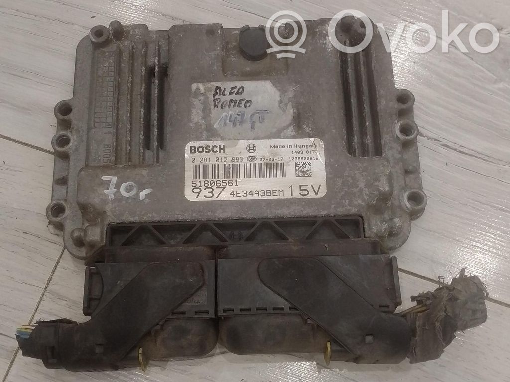 Alfa Romeo 147 Engine control unit/module ECU 