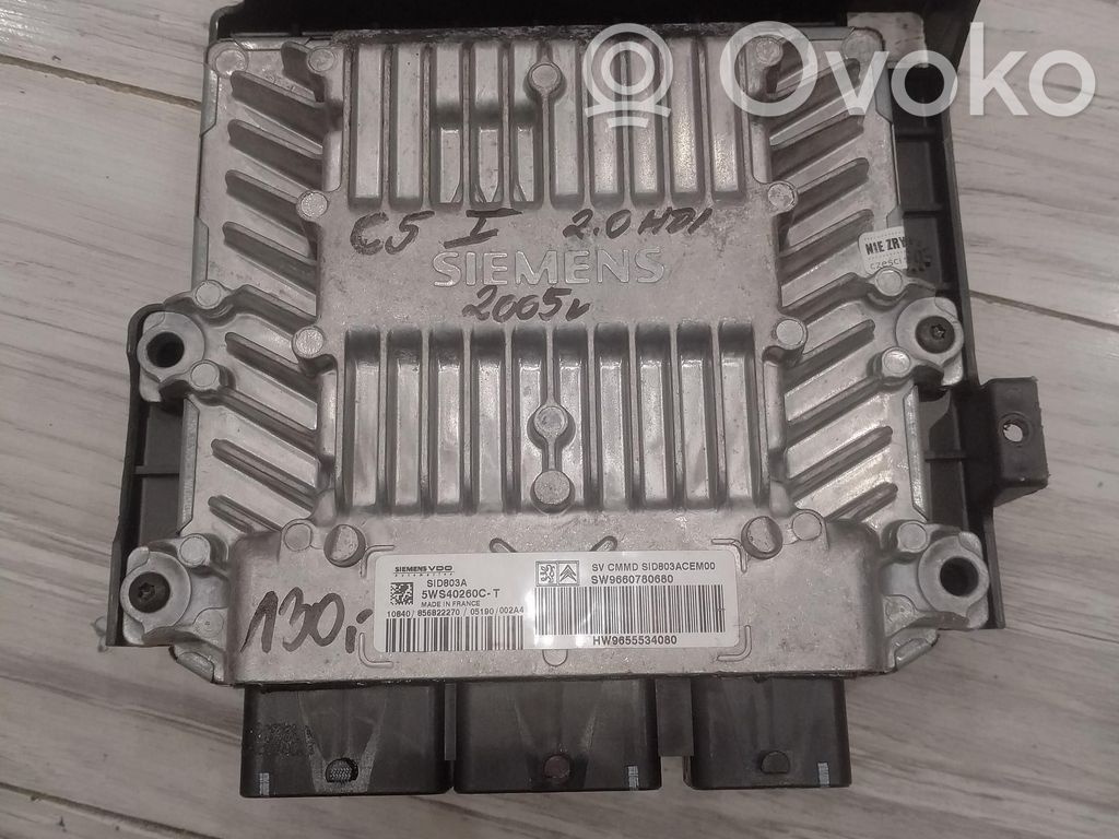 Citroen C5 Engine control unit/module ECU 