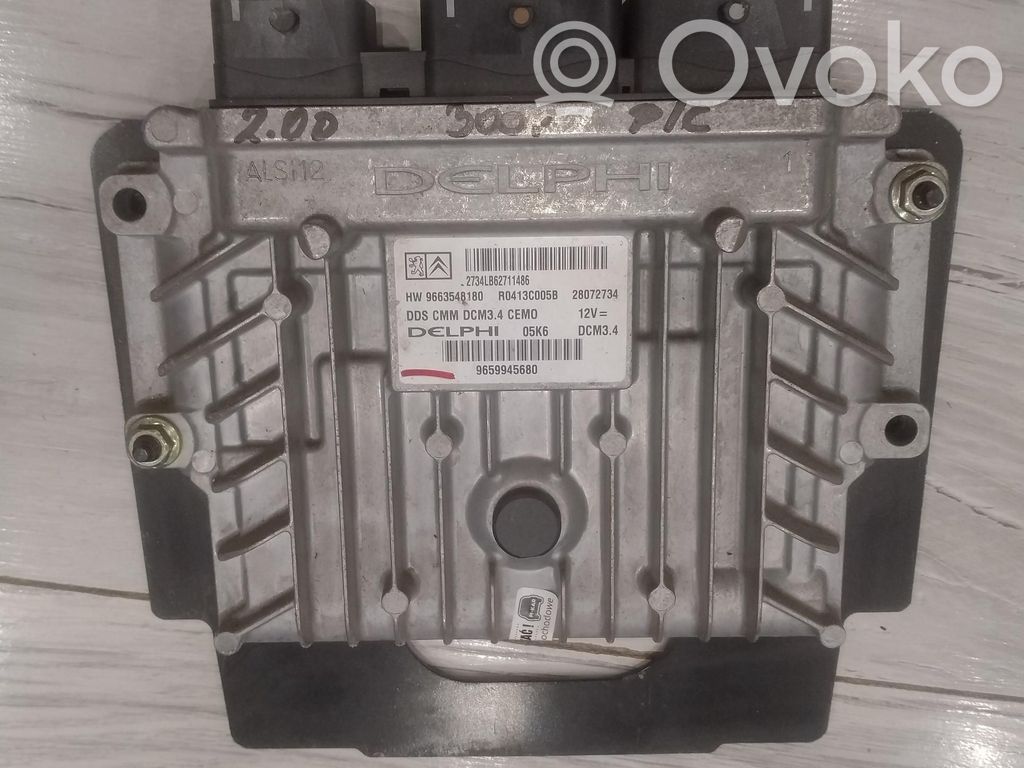 Peugeot 407 Engine control unit/module ECU 