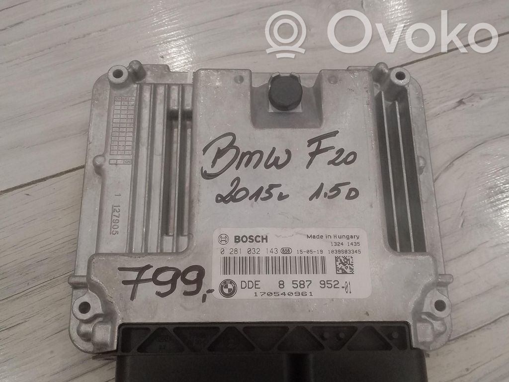 BMW 1 F20 F21 Engine control unit/module ECU 