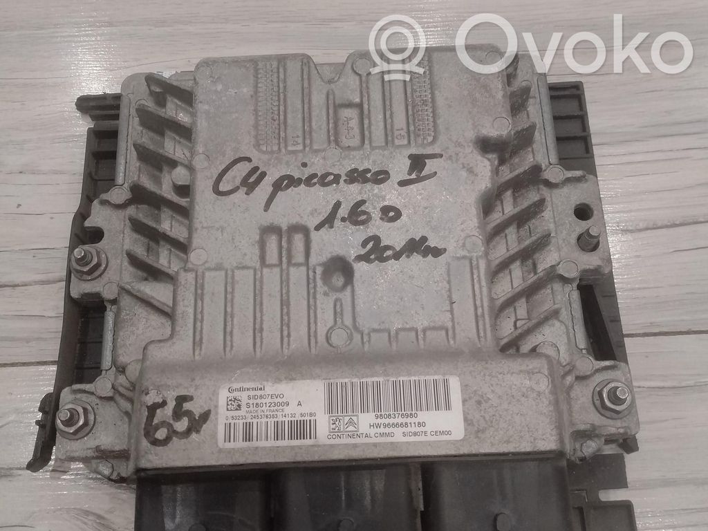 Citroen C4 Grand Picasso Engine control unit/module ECU 