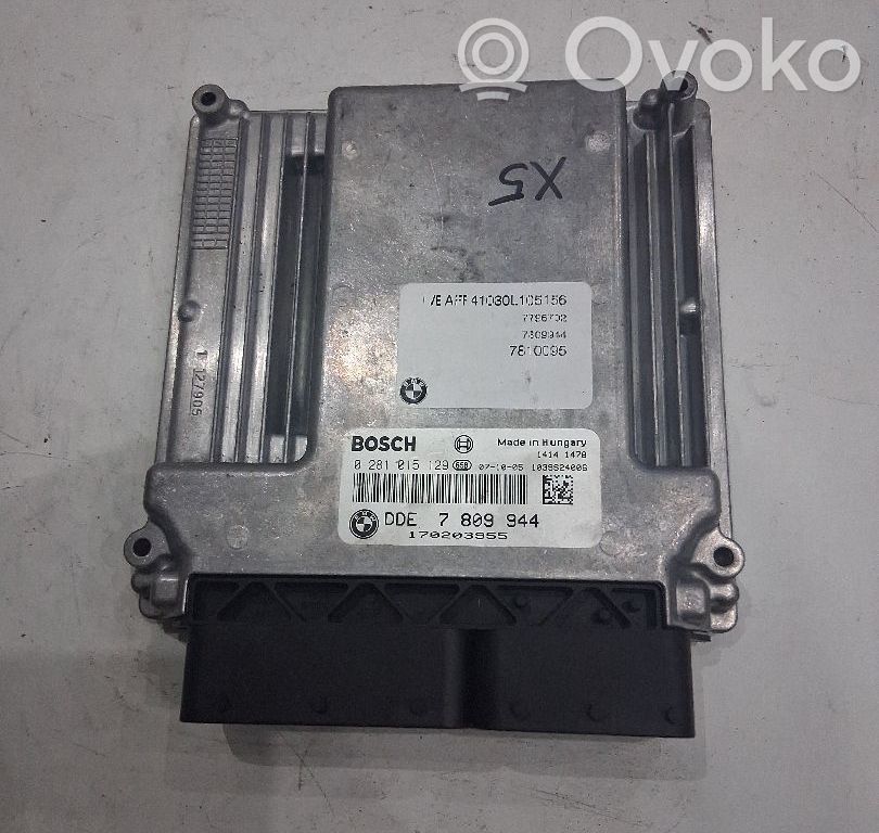 BMW X5 E70 Engine control unit/module ECU 